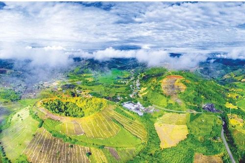 Vẻ đẹp núi lửa Nâm Kar