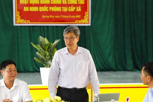Phó Chủ tịch UBND tỉnh Lâm Đồng: Sớm giải quyết 3 kiến nghị cấp thiết cho xã Quảng Hòa