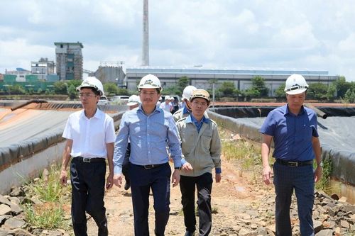 Kiểm tra công tác phòng, chống thiên tai tại Công ty Nhôm Lâm Đồng