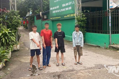 Làm rõ nhóm thanh thiếu niên trộm siêu thị tại Tích Lương