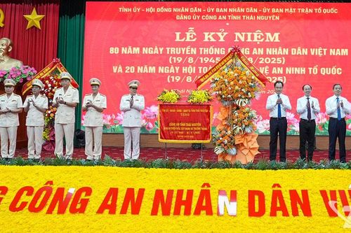 Công an Thái Nguyên - 80 năm vì nước quên thân, vì dân phục vụ