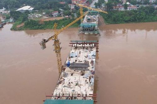 Sắp hợp long cầu Phong Châu, Phú Thọ