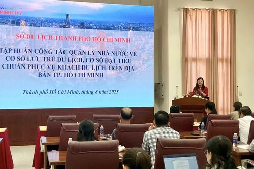 Sở Du lịch TP. Hồ Chí Minh tổ chức tập huấn công tác quản lý nhà nước về du lịch