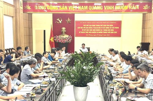 Hải Phòng 'thúc' tiến độ các dự án đầu tư công khu vực phía tây thành phố