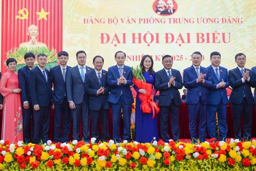 Toàn cảnh Đại hội Đảng bộ Văn phòng Trung ương Đảng nhiệm kỳ 2025-2030