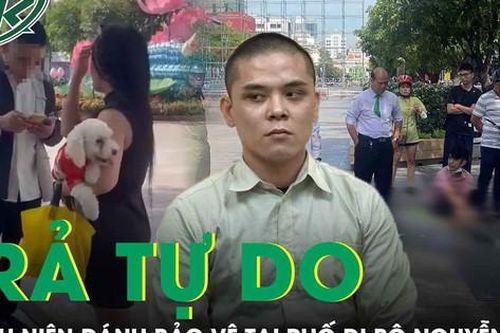 Thanh niên đánh bảo vệ ở phố đi bộ Nguyễn Huệ được trả tự do ngay tại tòa