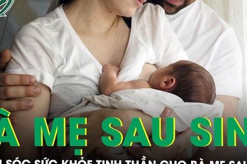 Chăm sóc sức khỏe tinh thần cho bà mẹ sau sinh từ những điều nhỏ nhất