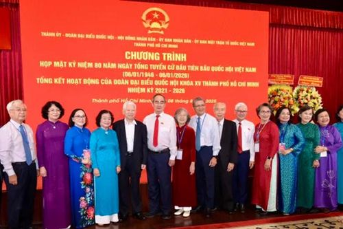TP Hồ Chí Minh: Họp mặt kỷ niệm 80 năm Ngày Tổng tuyển cử đầu tiên bầu Quốc hội Việt Nam