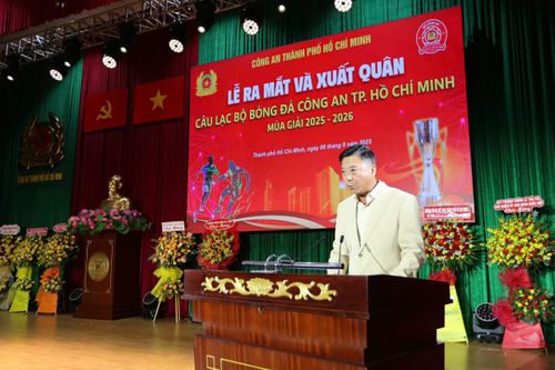 HLV Lê Huỳnh Đức đặt mục tiêu top 5 cùng CLB Công an TP.HCM