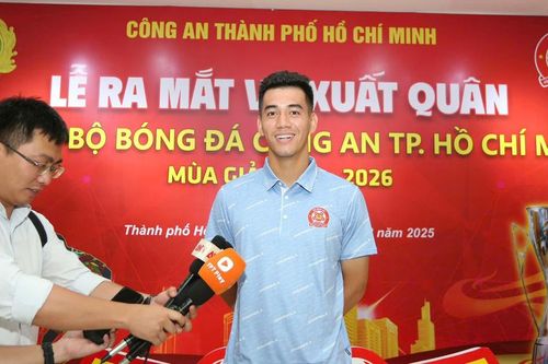 Tiến Linh hướng tới mục tiêu cao nhất cùng CLB Công an TP.HCM