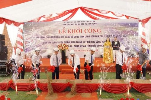Lạng Sơn khởi công dự án tuyến giao thông kết nối liên vùng