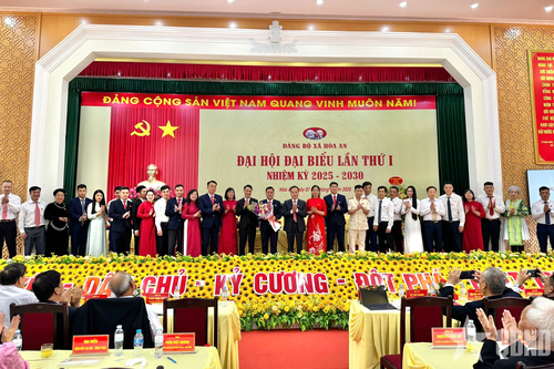Đại hội Đảng bộ xã Hòa An (Cao Bằng) lần thứ I: Quyết tâm khai thác tiềm năng, phát triển bền vững