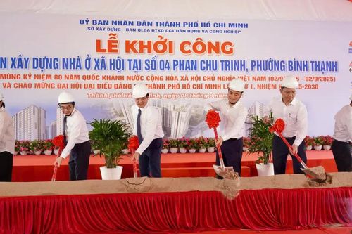 TPHCM: Khởi công dự án nhà ở xã hội hơn 800 căn phục vụ tái định cư