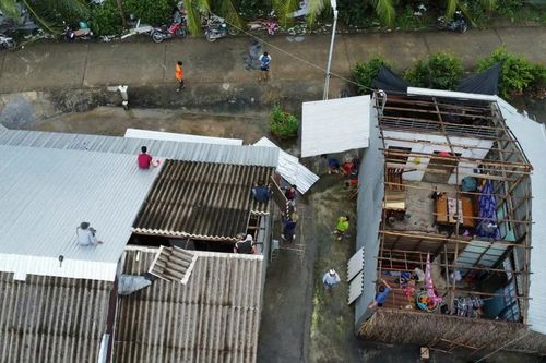 Cà Mau: Hỗ trợ dân xây mới và sửa chữa lại nhà bị thiệt hại do lốc xoáy