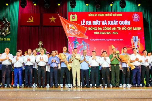Đội Công An TPHCM xuất quân tham dự V-League 2025/26