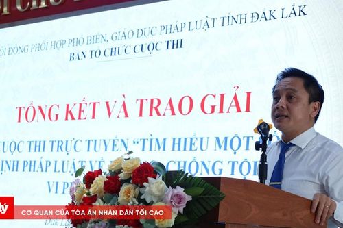 Tuyên truyền pháp luật qua cuộc thi trực tuyến về phòng, chống tội phạm