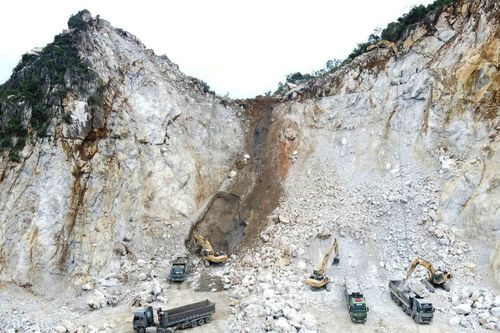 Cận cảnh mỏ đá ở Ninh Bình bị yêu cầu rà soát, xử lý