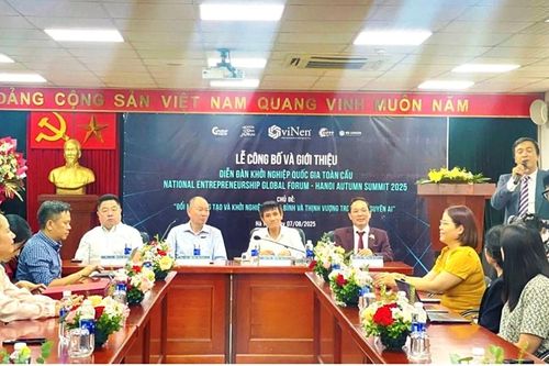 Công bố Diễn đàn Khởi nghiệp Quốc gia toàn cầu: Mùa Thu Hà Nội 2025