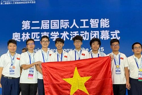 Việt Nam giành 3 huy chương Vàng Olympic Trí tuệ nhân tạo quốc tế