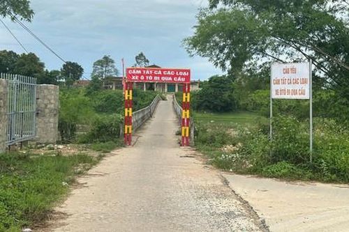 Quảng Trị rà soát cầu yếu, cầu treo dân sinh có nguy cơ mất an toàn