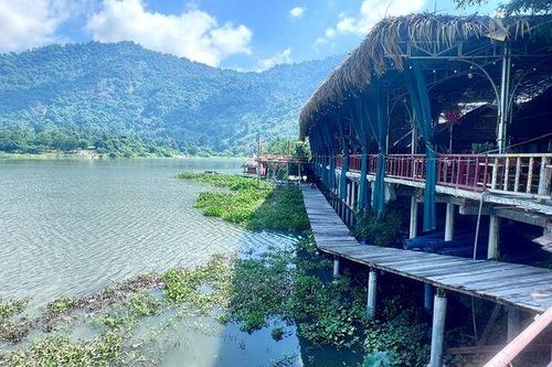 Xã Ô Lâm xử lý việc xây dựng nhà trái phép tại hồ Ô Thum