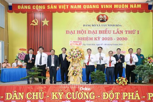 tay-ninh-hoa: Đại hội đại biểu Đảng bộ xã Tây Ninh Hòa lần thứ nhất, nhiệm kỳ 2025 - 2030