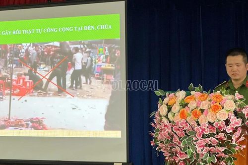Tăng cường quản lý các loại hình kinh doanh, dịch vụ mùa lễ hội đền Bảo Hà