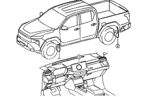 Lộ diện bản phác thảo thiết kế mới của Toyota Hilux thế hệ mới