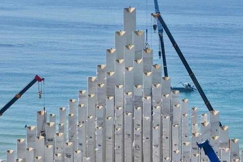 Tháp Tam Thắng như cánh buồm vươn khơi, điểm nhấn mới của Bãi Sau TP.HCM