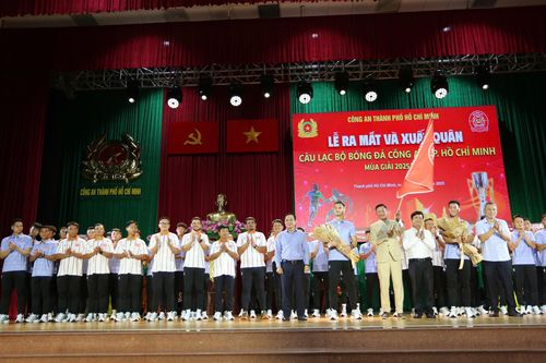 Ra mắt CLB Bóng đá Công an TP.HCM