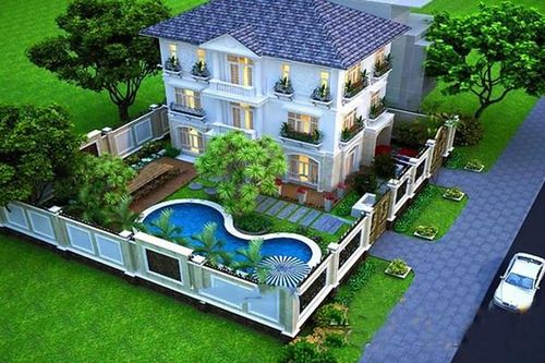Đây mới là cách thiết kế sân vườn nhà biệt thự hiện đại, đẳng cấp