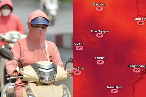 Thời tiết Hà Nội oi bức khi nắng nóng duy trì nhiều giờ trong ngày