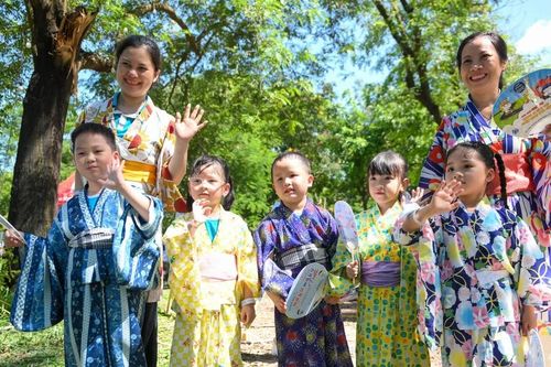 Ngày hội hè háo hức, nơi giao lưu văn hóa Việt-Nhật dành cho trẻ em