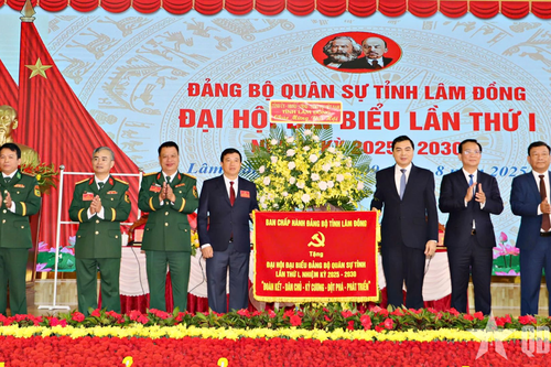 Đại hội đại biểu Đảng bộ Quân sự tỉnh Lâm Đồng nhiệm kỳ 2025-2030