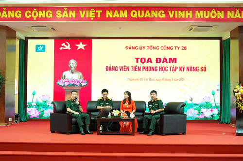 Tổng công ty 28 đẩy mạnh chuyển đổi số