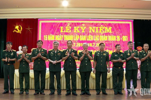 Đại hội đại biểu Ban Liên lạc bạn chiến đấu Quân đoàn 26 (Quân khu 1) lần thứ IV