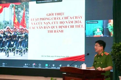 Nâng cao hiệu lực, hiệu quả quản lý Nhà nước trong phòng cháy, chữa cháy