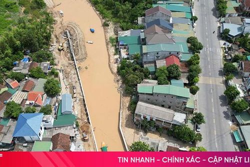 Xây kè bê tông khắc phục điểm sạt lở kéo dài ở Đan Hải