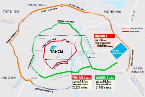 Chọn xong chủ đầu tư cho dự án đường Vành đai 4 TP.HCM qua Đồng Nai