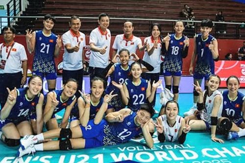 Bóng chuyền nữ Việt Nam làm nên lịch sử tại giải U21 thế giới