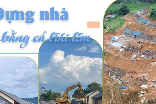 Dựng nhà bằng cả trái tim