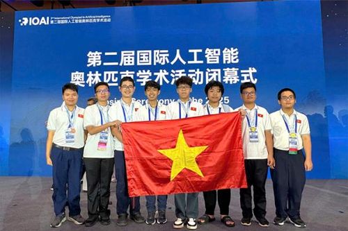 Việt Nam tỏa sáng tại Olympic Trí tuệ nhân tạo quốc tế