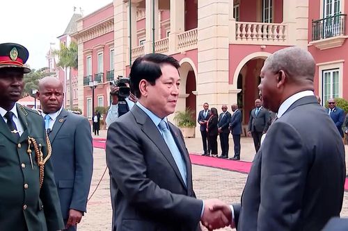 Chủ tịch nước Lương Cường kết thúc tốt đẹp chuyến thăm Angola