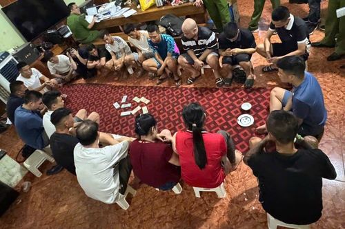 Triệt phá sới xóc đĩa bắt 19 đối tượng