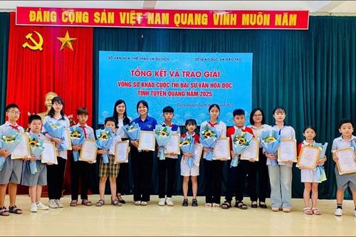 Trao giải Cuộc thi Đại sứ Văn hóa đọc tỉnh Tuyên Quang năm 2025
