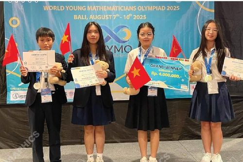 Học sinh Việt Nam thắng lớn tại Kỳ thi Olympic nhà Toán học Trẻ Thế giới 2025