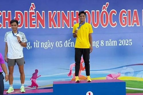 Giải vô địch quốc gia 2025: Huỳnh Duy Khanh giành HCV cự ly 110m rào nam cho điền kinh TPHCM