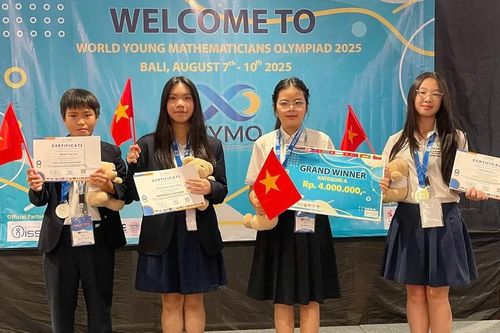 Học sinh Việt Nam thắng lớn Kỳ thi Olympic nhà Toán học Trẻ Thế giới 2025