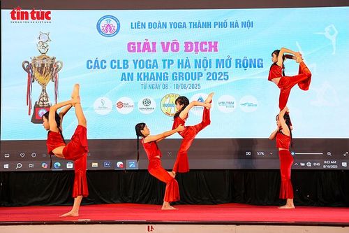 Sôi động Giải các Câu lạc bộ Yoga TP Hà Nội mở rộng