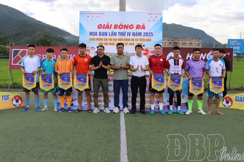8 đội tham dự Giải bóng đá Hoa Ban lần thứ IV